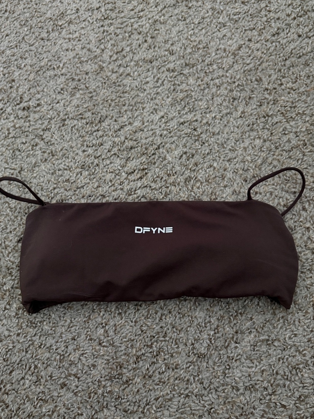 DFYNE Brown sports Bra